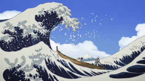Miss Hokusaï… la célèbre vague !