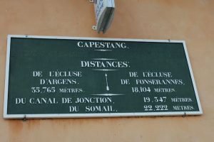 Passage de l'écluse