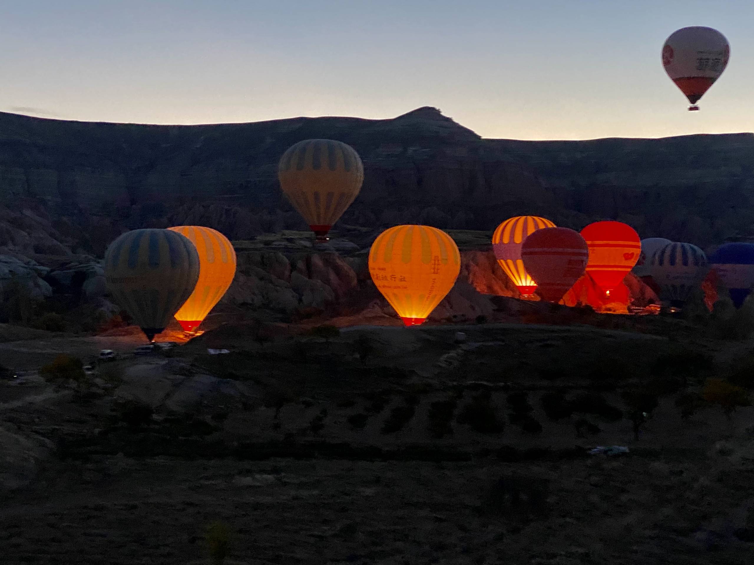 Cappadoce et montgolfières
