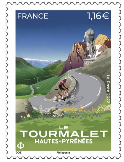 Timbre collector Col du Tourmalet 2022