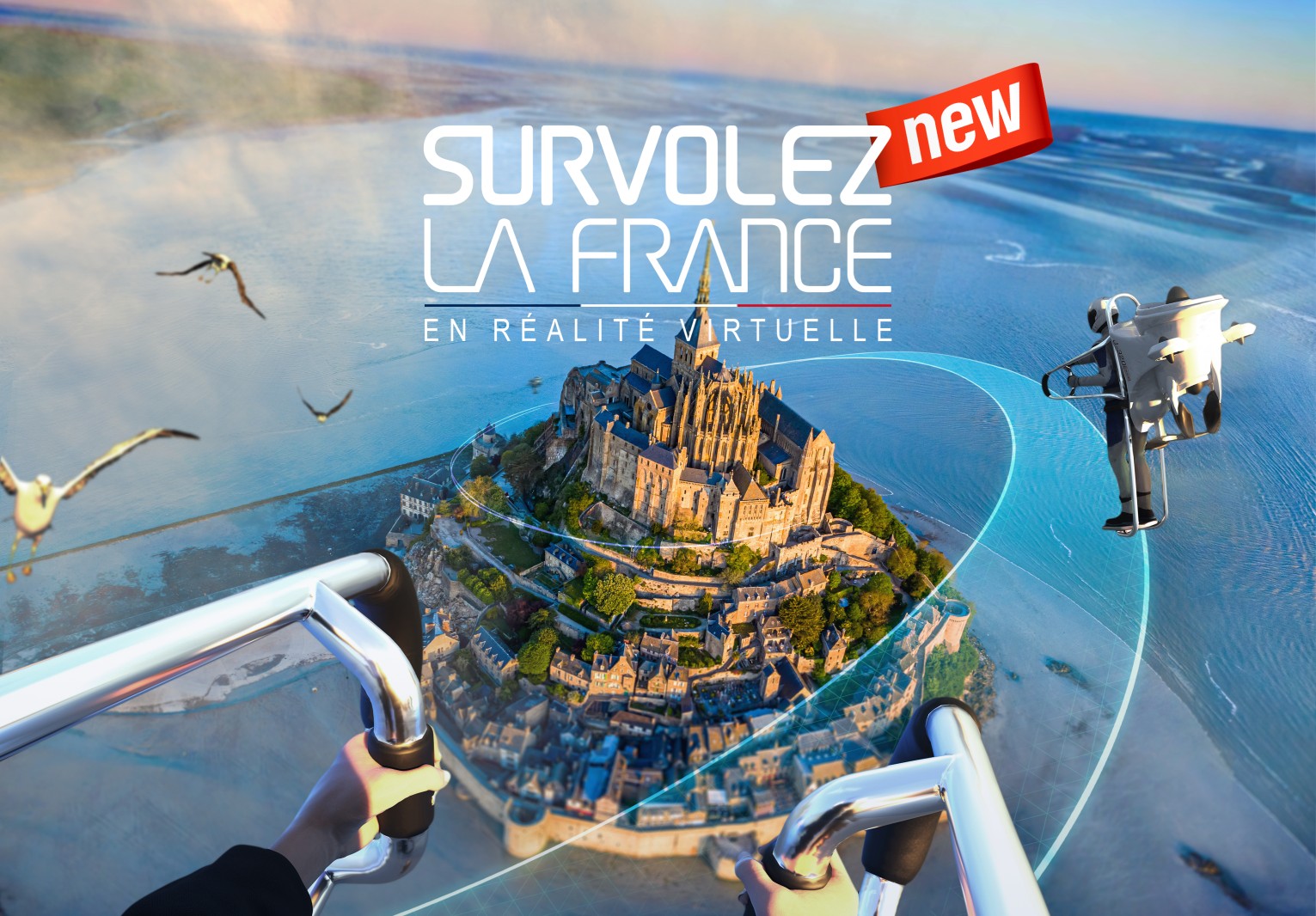 « Survolez la France » avec Flyview, une expérience immersive et interactive !
