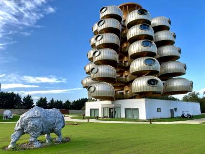 L'EssenCiel, le tout nouvel hôtel de Piré-Chancé à 30 minutes de Rennes. ©Judith Lossmann