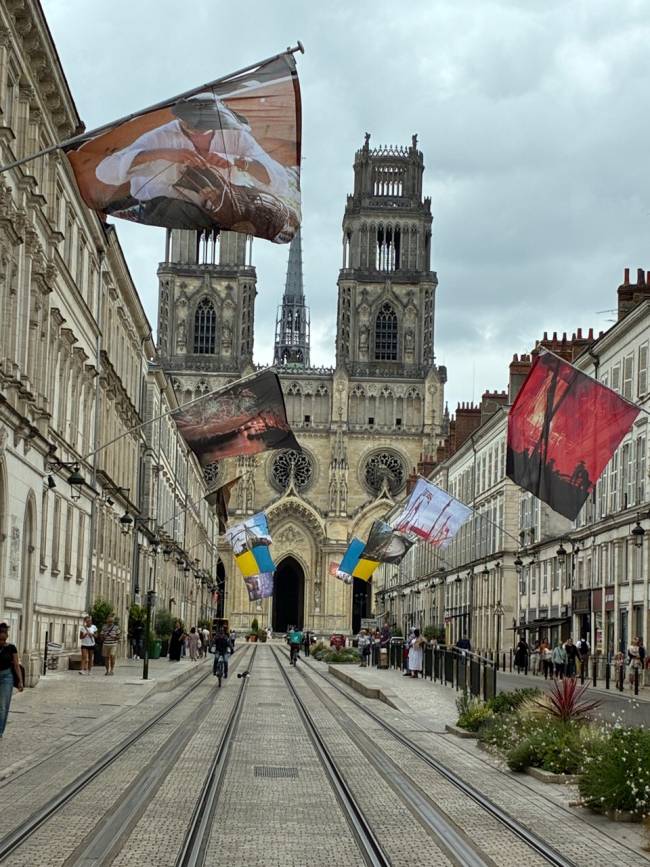 La cathédrale d'Orléans.