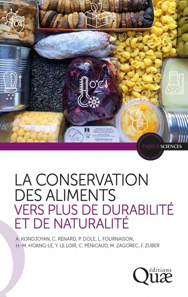 Livre : la conservation des aliments