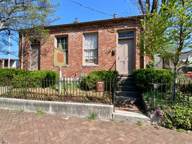 Petite maison du quartier de Butcher Town.